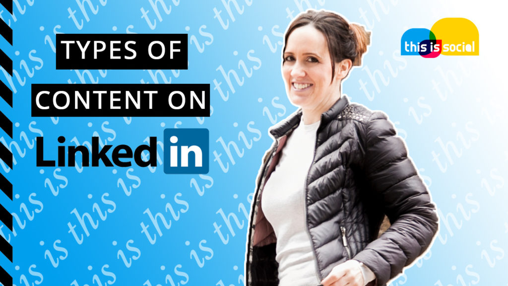 Types of Content to post on LinkedIn.